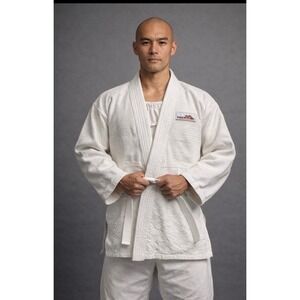 Hayashi Tiger Claw White Judo Gi Uniform Size 3 Cotton Martial Arts